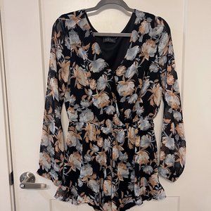 ATSR THE LABEL FLORAL ROMPER
